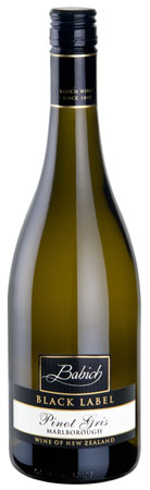 Babich 'Black Label' Pinot Gris 2009