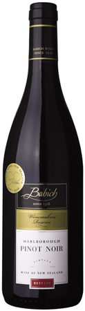 Babich 'Winemakers Reserve' Pinot Noir 2008