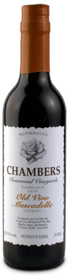 Chambers Rosewood Old Vine Muscadelle 375ml