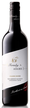 Formby & Adams 'Leading Horse' Cabernet Sauvignon 2007