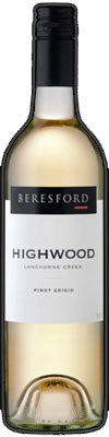 Beresford Highwood Pinot Grigio 2010