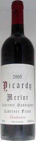 Picardy Merlot Cabernet 2019