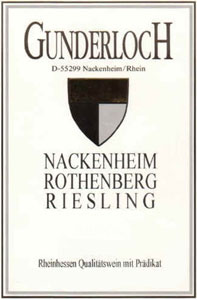 Gunderloch Rothenberg Grosses Gewachs Riesling 2022 (per 6 pack)