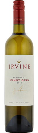 Irvine 'Springhill' Pinot Gris 2024 (per six pack)