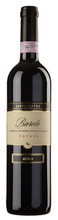 San Silvestro Barolo DOCG 'Patres' 2018